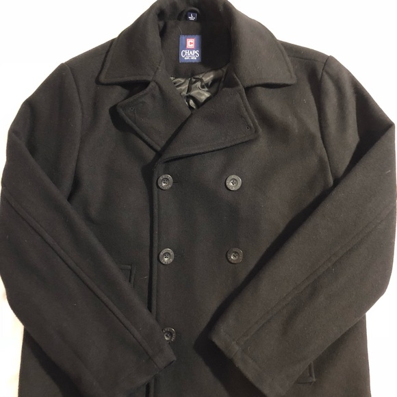 chaps peacoat